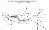 Map used on Waihi Historical Society Field Trip